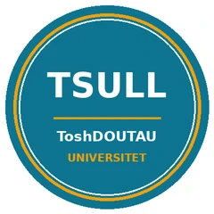 Alisher Navoiy nomidagi Toshkent davlat o'zbek tili va adabiyoti universiteti (ToshDO'TAU) logotipi